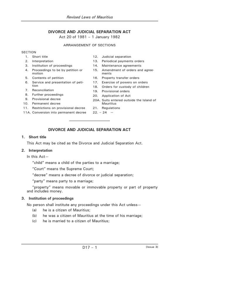 can you refuse a divorce?